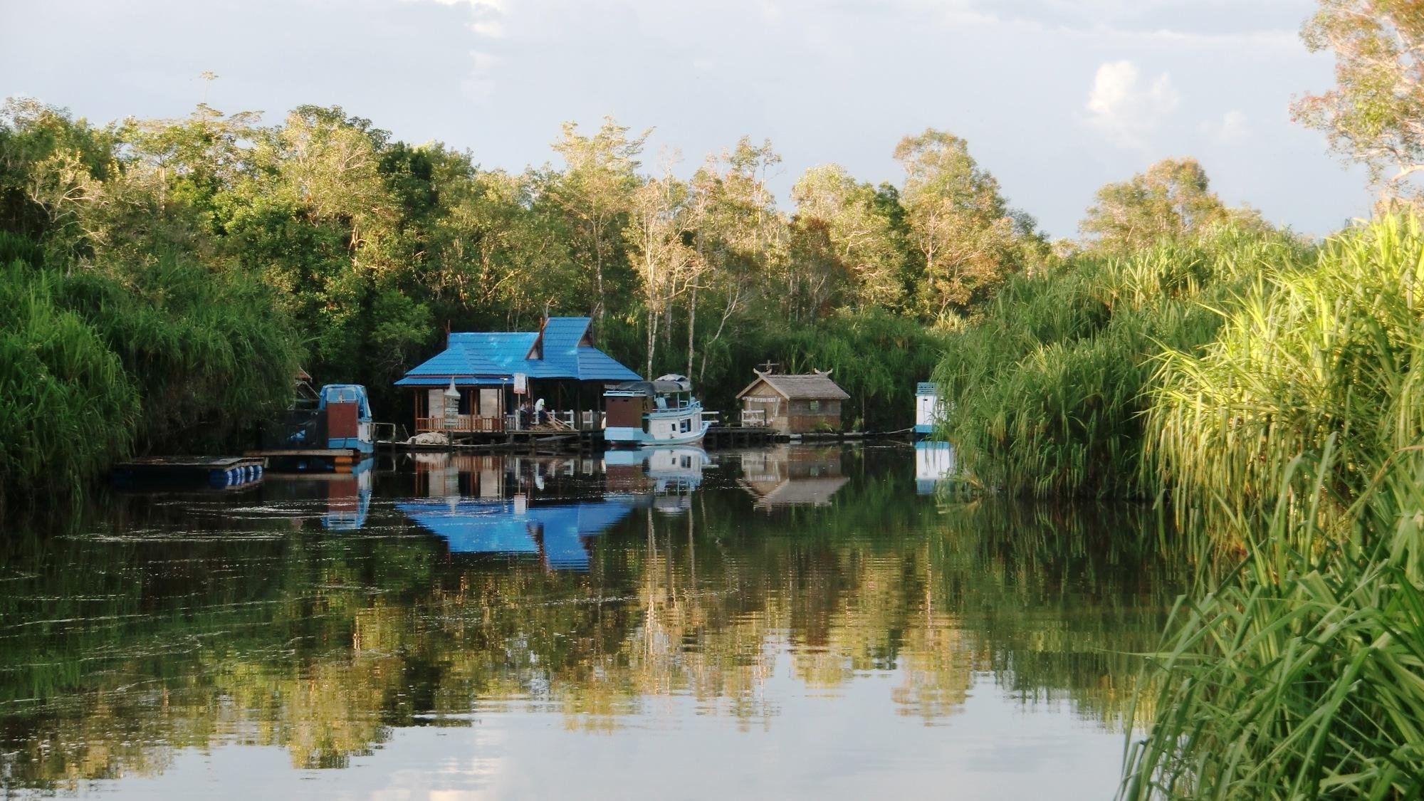 Pangkalanbun river