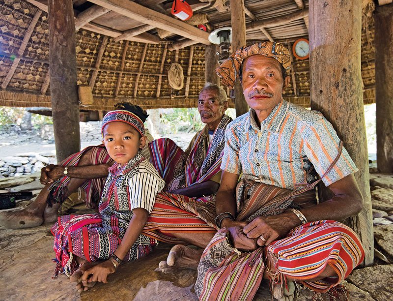 Timor - Boti village