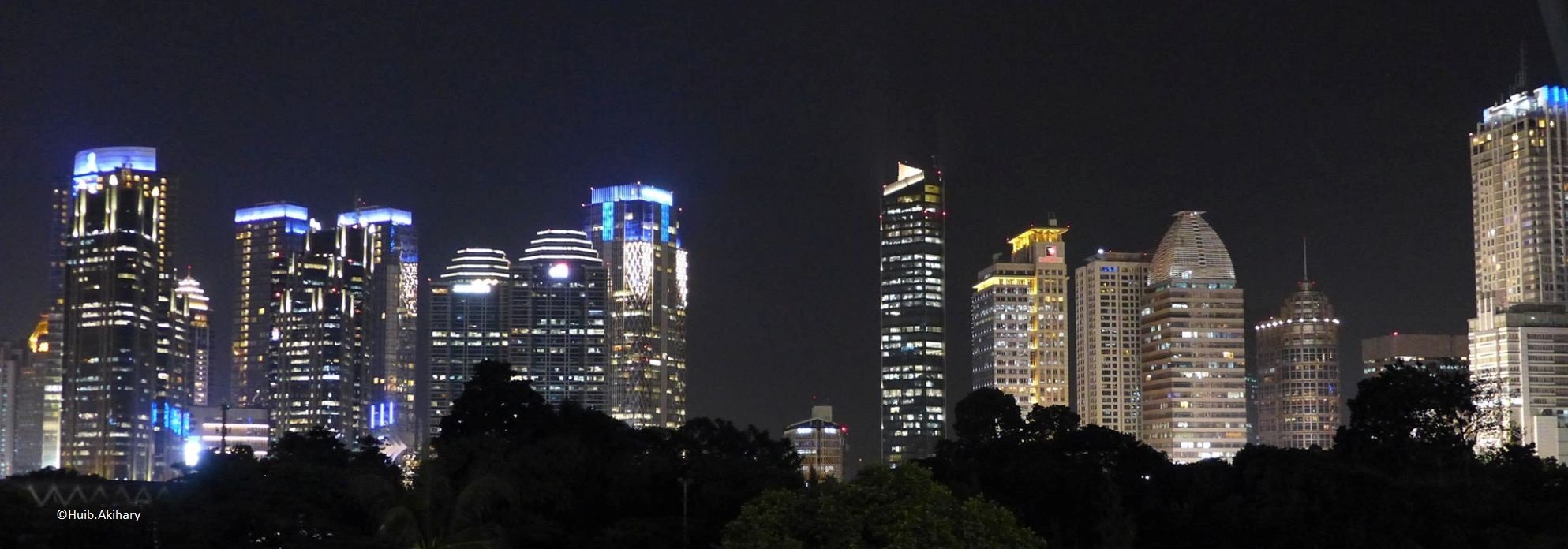 Jakarta by night